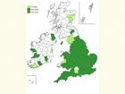  Distribution map Copyright Martin Evans 