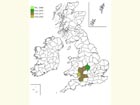  Distribution map Copyright Martin Evans 