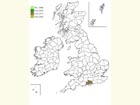  Distribution map Copyright Martin Evans 
