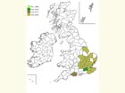  Distribution map Copyright Martin Evans 