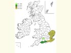  Distribution map Copyright Martin Evans 