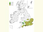  Distribution map Copyright Martin Evans 