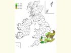  Distribution map Copyright Martin Evans 