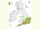 Distribution map Copyright Martin Evans 