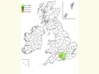  Distribution map Copyright Martin Evans 