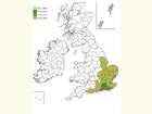  Distribution map Copyright Martin Evans 