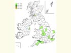  Distribution map Copyright Martin Evans 
