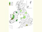  Distribution map Copyright Martin Evans 