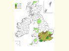  Distribution map Copyright Martin Evans 