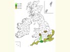  Distribution map Copyright Martin Evans 