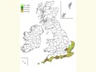  Distribution map Copyright Martin Evans 