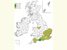  Distribution map Copyright Martin Evans 
