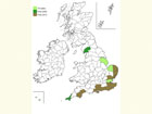  Distribution map Copyright Martin Evans 