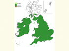  Distribution map Copyright Martin Evans 