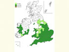  Distribution map Copyright Martin Evans 
