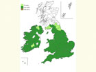  Distribution map Copyright Martin Evans 