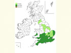  Distribution map Copyright Martin Evans 