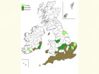  Distribution map Copyright Martin Evans 