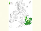  Distribution map Copyright Martin Evans 