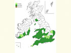  Distribution map Copyright Martin Evans 