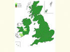  Distribution map Copyright Martin Evans 