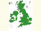  Distribution map Copyright Martin Evans 