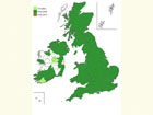  Distribution map Copyright Martin Evans 