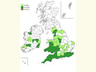  Distribution map Copyright Martin Evans 