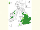  Distribution map Copyright Martin Evans 