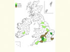  Distribution map Copyright Martin Evans 