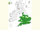  Distribution map Copyright Martin Evans 