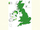  Distribution map Copyright Martin Evans 