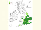  Distribution map Copyright Martin Evans 
