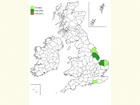  Distribution map Copyright Martin Evans 