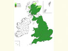 Distribution map Copyright Martin Evans 