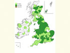  Distribution map Copyright Martin Evans 