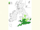  Distribution map Copyright Martin Evans 