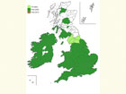  Distribution map Copyright Martin Evans 