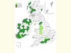  Distribution map Copyright Martin Evans 