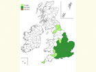  Distribution map Copyright Martin Evans 