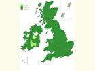  Distribution map Copyright Martin Evans 