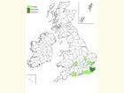  Distribution map Copyright Martin Evans 