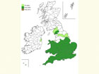  Distribution map Copyright Martin Evans 