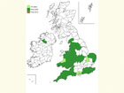  Distribution map Copyright Martin Evans 