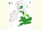 Distribution map Copyright Martin Evans 