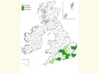  Distribution map Copyright Martin Evans 