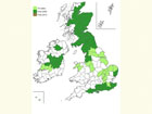  Distribution map Copyright Martin Evans 
