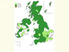  Distribution map Copyright Martin Evans 