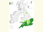  Distribution map Copyright Martin Evans 