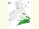  Distribution map Copyright Martin Evans 